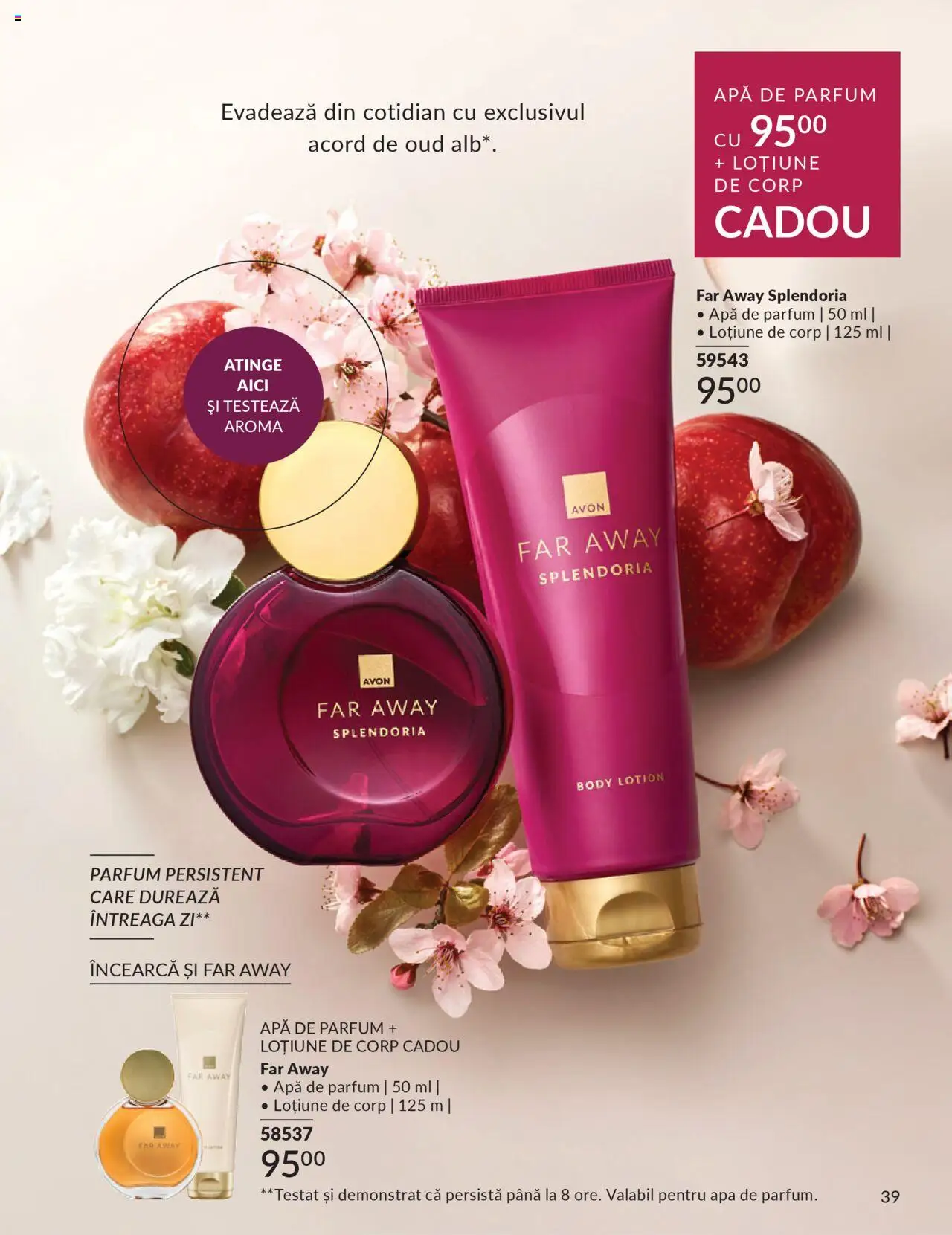 Noul catalog Avon – valabil de la 01.10.2025 | Pagină: 41 | Produse: Apă de parfum, Body, Parfum, Apă