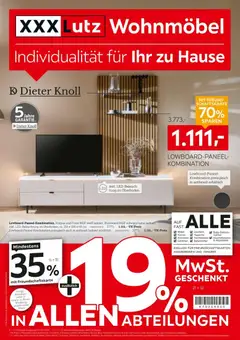 XXXL Lutz Wohnmöbel ab 08.02.2026 gültig