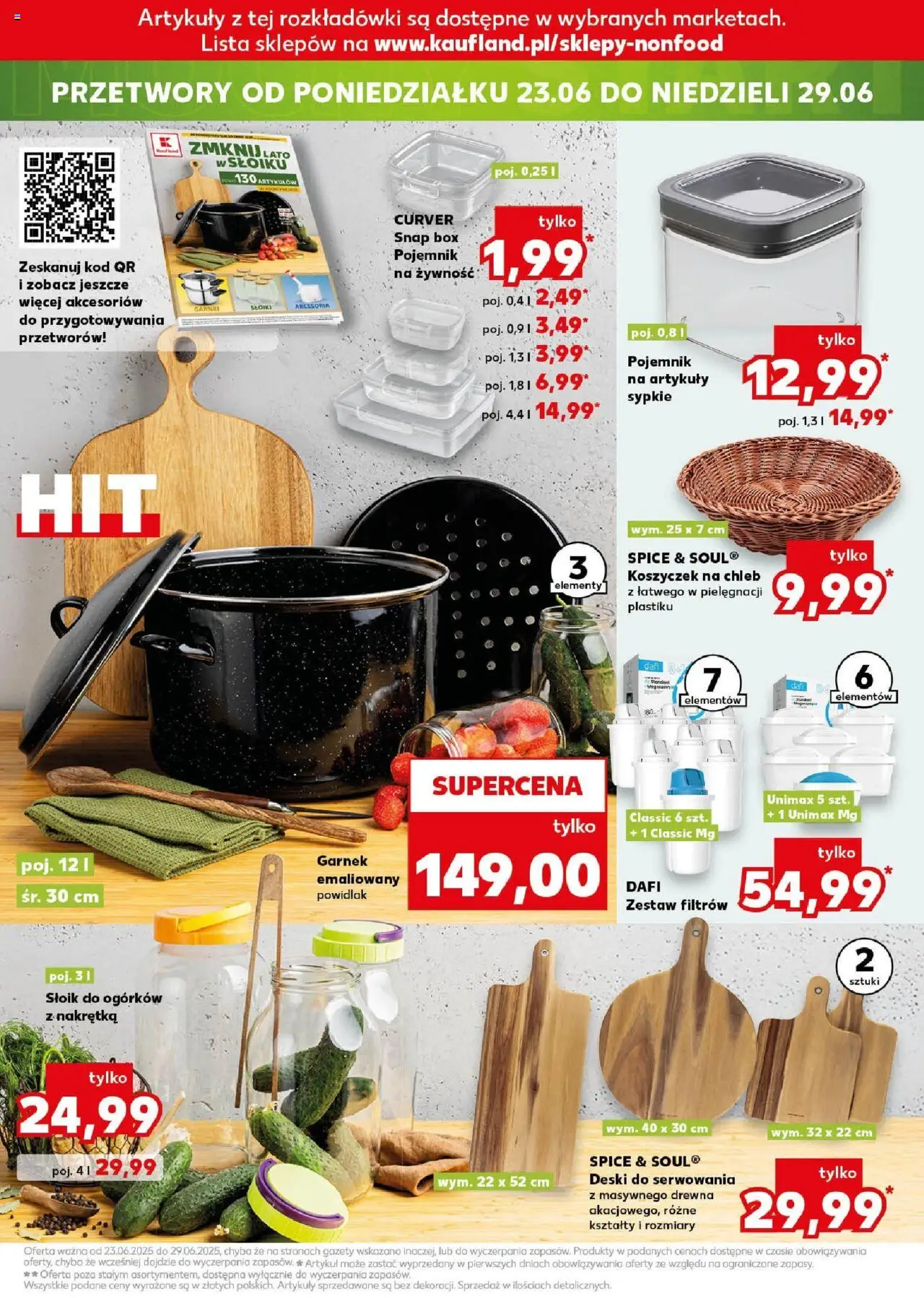 Kaufland gazetka - Mega okazje od 18.06.2025 | Strona: 19 | Produkty: Garnek, Chleb, Garnki
