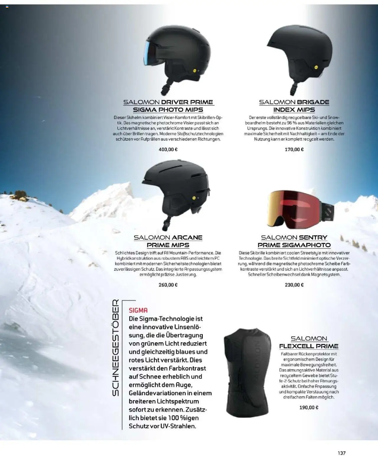 Sport2000 Prospekt Home of Schnee erleben – gültig ab 23.09.2025 | Seite: 137 | Produkte: Ski, PC
