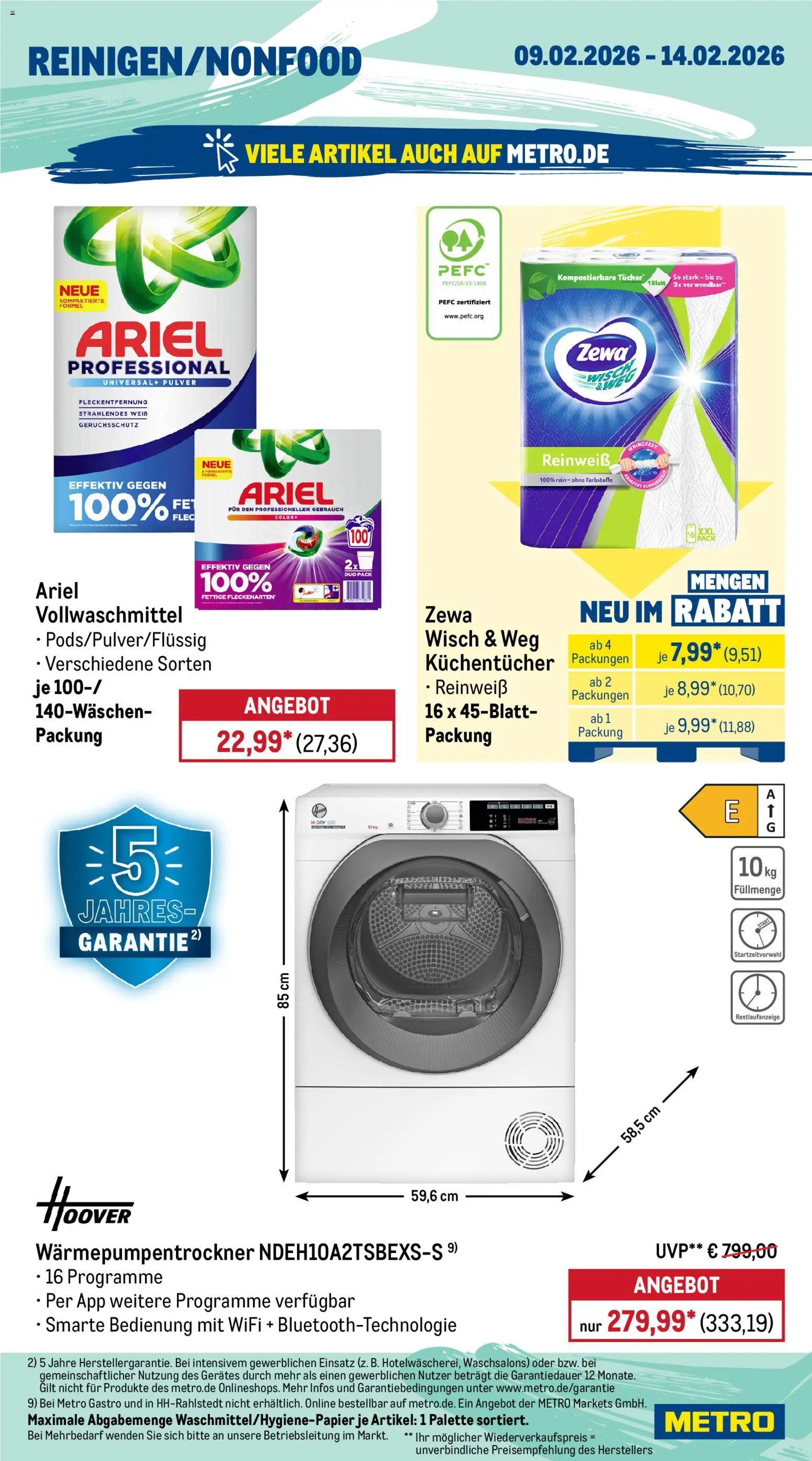 Metro Wochen-Angebote Gastro – gültig ab 09.02.2026 | Seite: 19