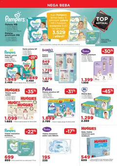 Aksa katalog - pregled Aksa kataloga - važi od 01.02.2026 | Strana: 8 | Proizvode: Pampers, Vlažne maramice, Pelene