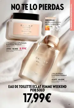 Vista previa Oriflame - Catálogo Campaña 15 válido desde el 29.10.2025 | Página: 69 | Productos: Eau de toilette, Crema, Té, Body