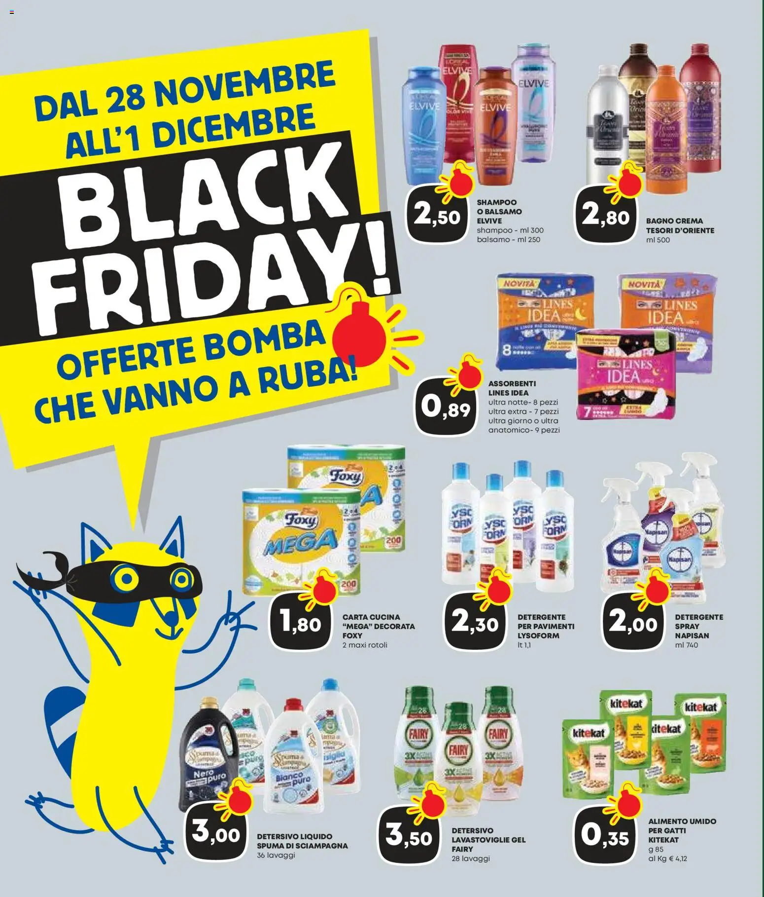 Volantino Panorama del 06.11.2025 | Pagina: 10 | Prodotti: Balsamo, Crema, Detergente, Bagno