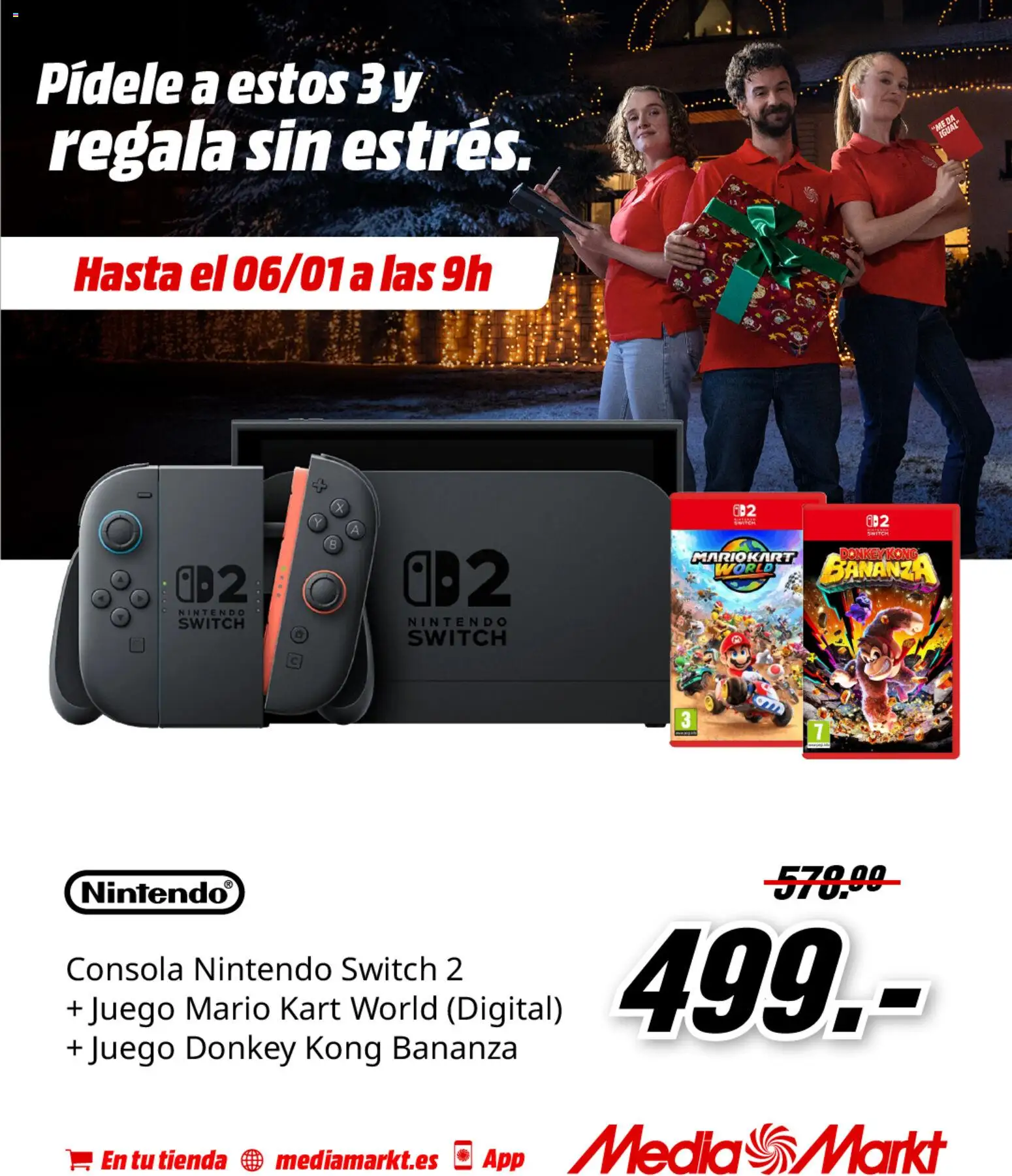 Media Markt folleto │ válido desde el 29.12.2025 | Página: 3 | Productos: Consola Nintendo, Consola, Nintendo