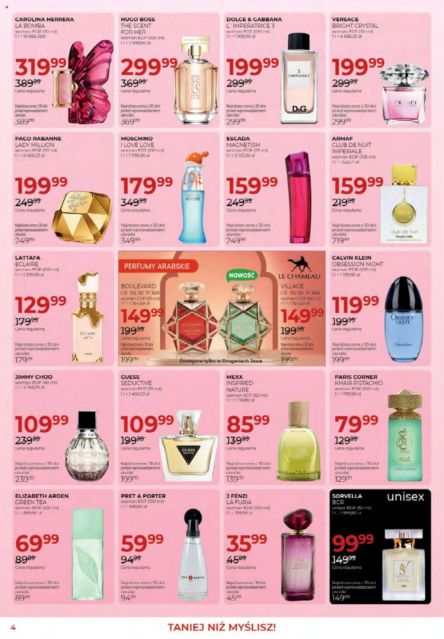 Jawa gazetka od 02.04.2026 | Strona: 4 | Produkty: Perfumy