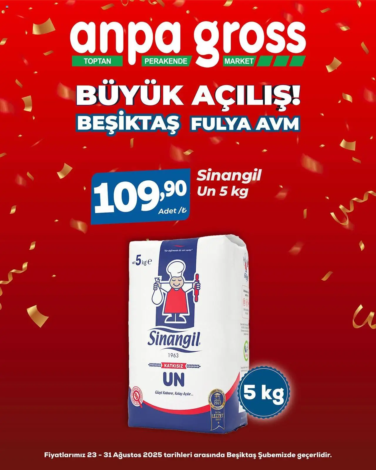 Anpa Gross Büyük Açılış - 23.08.2025 tarihinden itibaren geçerlidir | Sayfa: 9