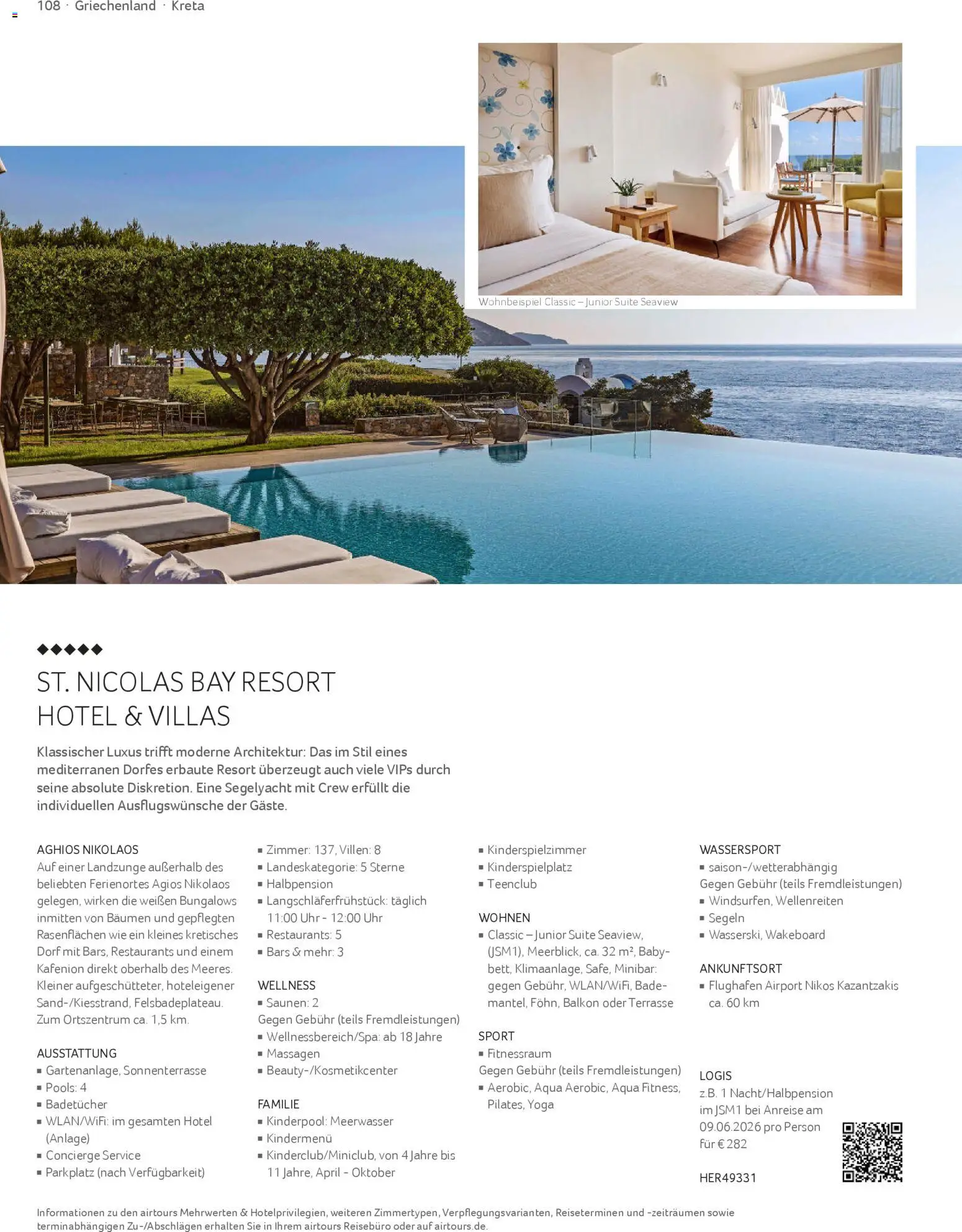 Aida Airtours Erstklassige Europareisen – gültig ab 30.10.2025 | Seite: 108 | Produkte: Uhr