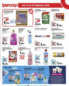 Anteprima del volantino Volantino Ipercoop	 valido a partire dal 12.02.2026 | Pagina: 26 | Prodotti: Carta igienica, Data, Asciugatutto, Alluminio
