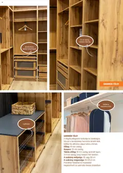OBI - Designstúdió magazin - amely érvényes a következő dátumtól: 28.08.2025 | Oldal: 12 | Termékek: Gardrób, Cipőtároló, Szekrény