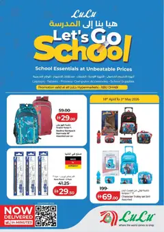 Preview of Lulu Hypermarket Let's Go School - Abu Dhabi valid from 18.04.2026