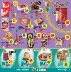 E.leclerc katalog akcije – veljaven od 15.10.2025 | Stran: 13 | Izdelki: Pršut, Panceta, Narezek, Testenine