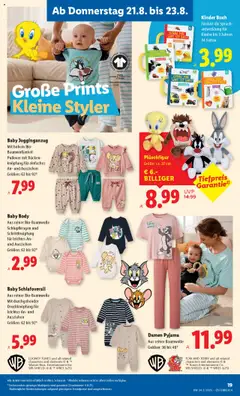 Lidl Flugblatt gültig ab 21.08.2025 | Seite: 21 | Produkte: Pullover, Pyjama