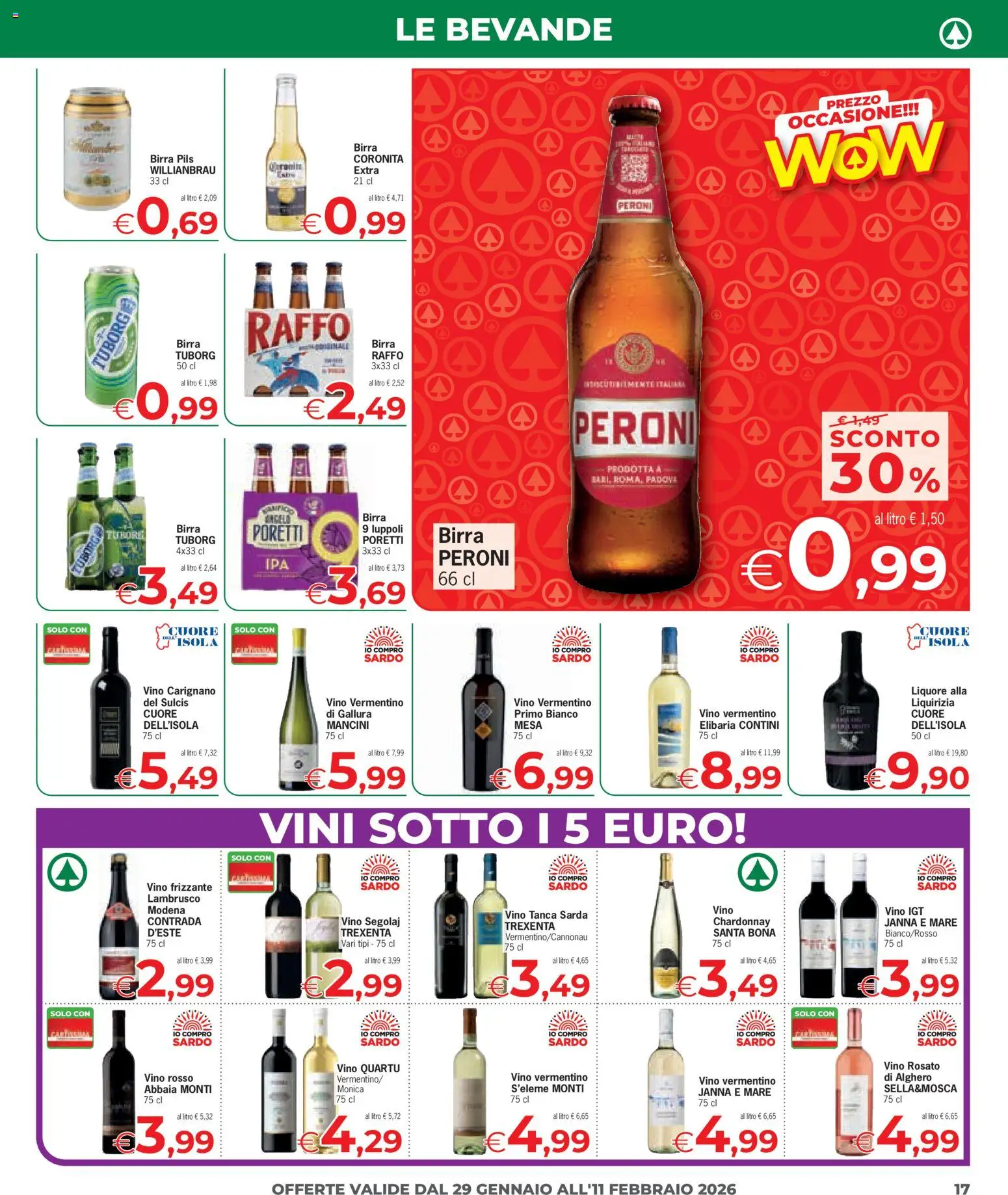 Volantino Eurospar del 29.01.2026 | Pagina: 17