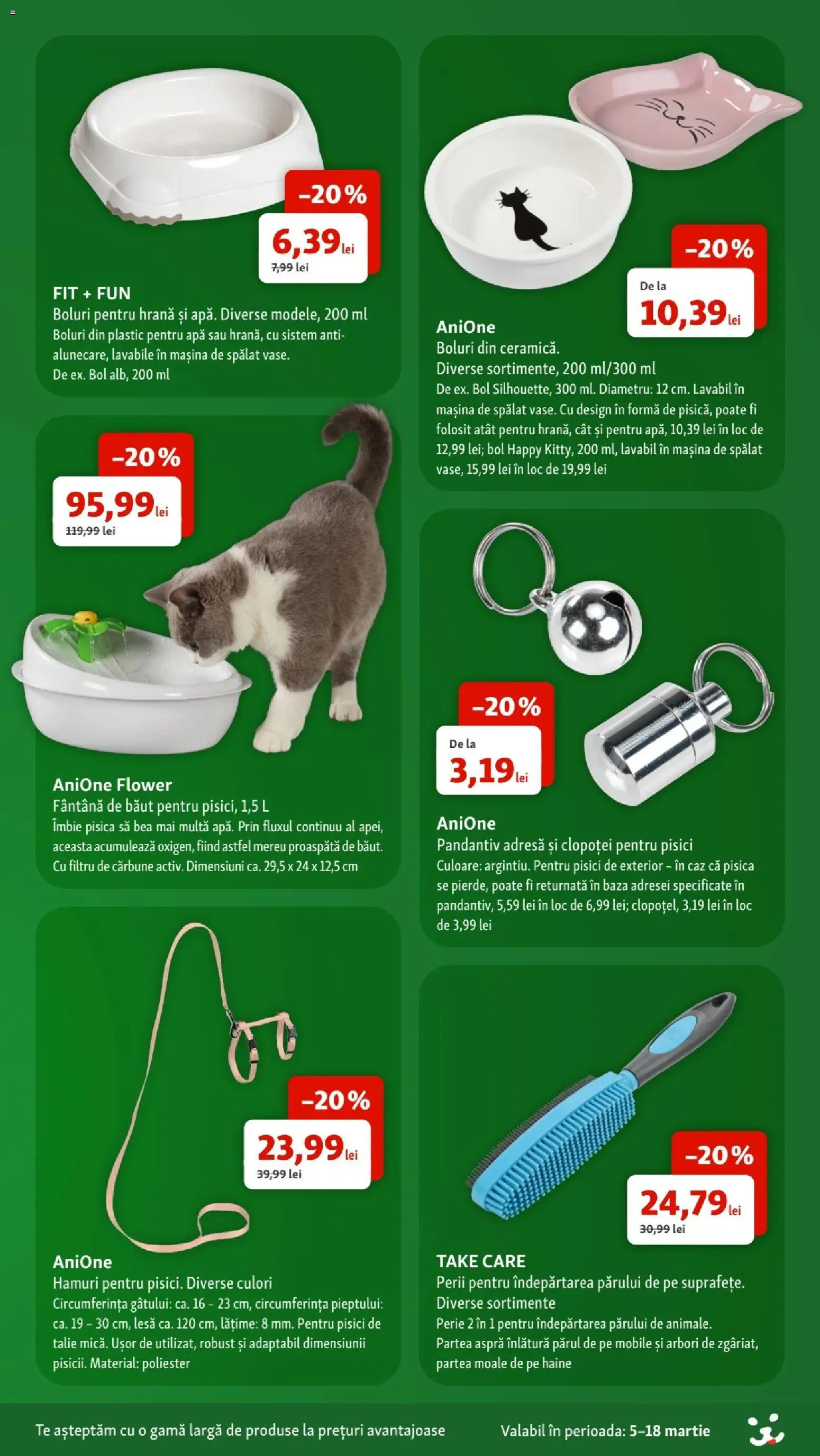 Noul catalog Fressnapf – valabil de la 05.03.2026 | Pagină: 16 | Produse: Mașină De Spălat, Bol, Perie, Apă