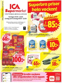 ICA Supermarket - Stockholm - Förhandsvisning av reklamblad från butik ICA Supermarket aktuell från 06.04.2026