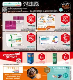 Anteprima del volantino Spazio Conad - Black Friday valido a partire dal 11.11.2025 | Pagina: 30 | Prodotti: Crema, Occhiali, Integratore alimentare