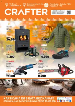 Crafter katalog - pregled Crafter kataloga - važi od 02.10.2025