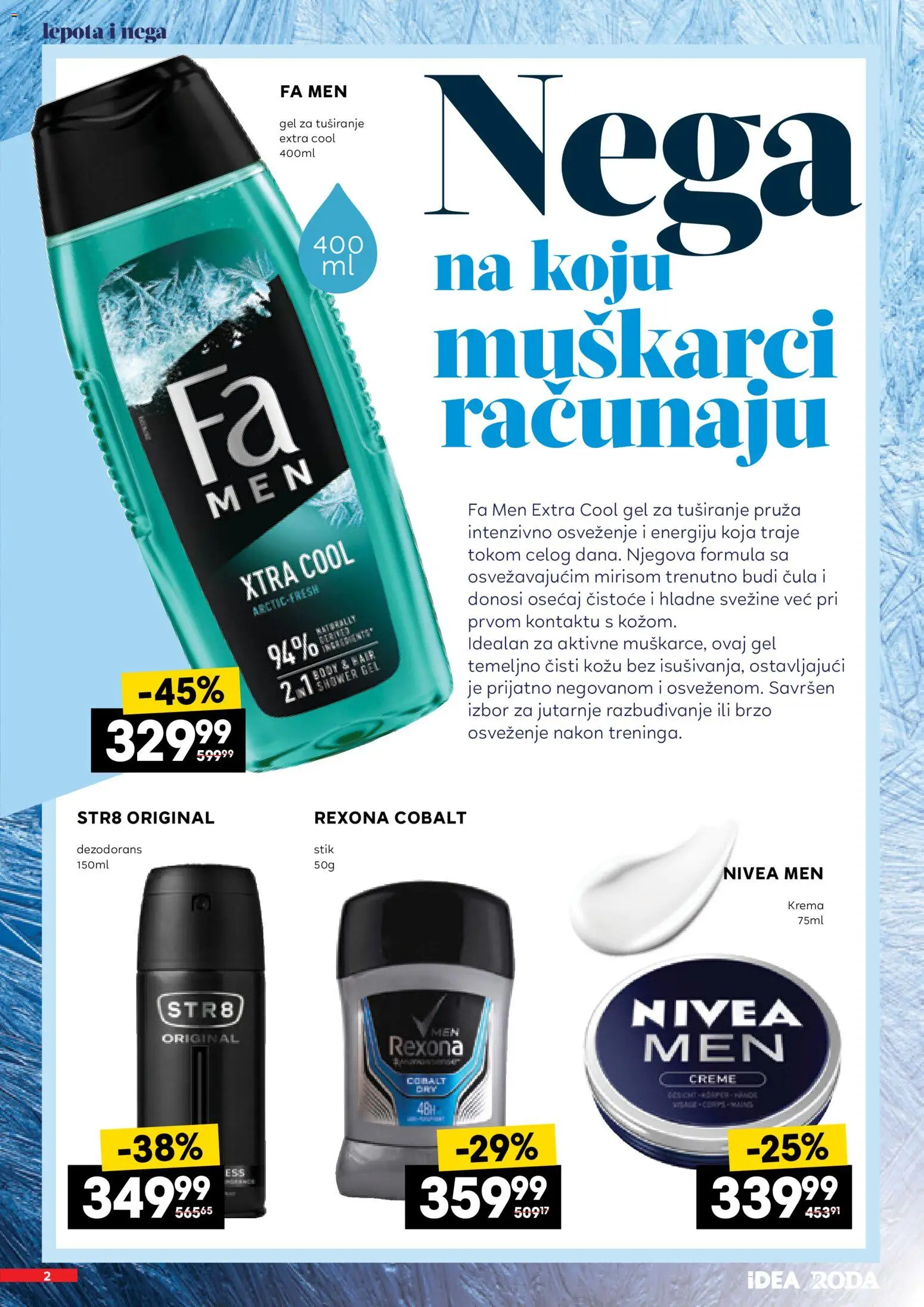 Roda katalog - važi od 19.02.2026 | Strana: 2 | Proizvode: Nivea, Krema, Gel za tuširanje, Dezodorans