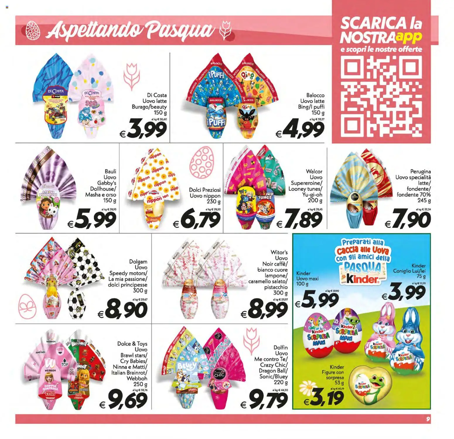 Volantino SuperConveniente del 17.03.2026 | Pagina: 9 | Prodotti: Uova, Latte