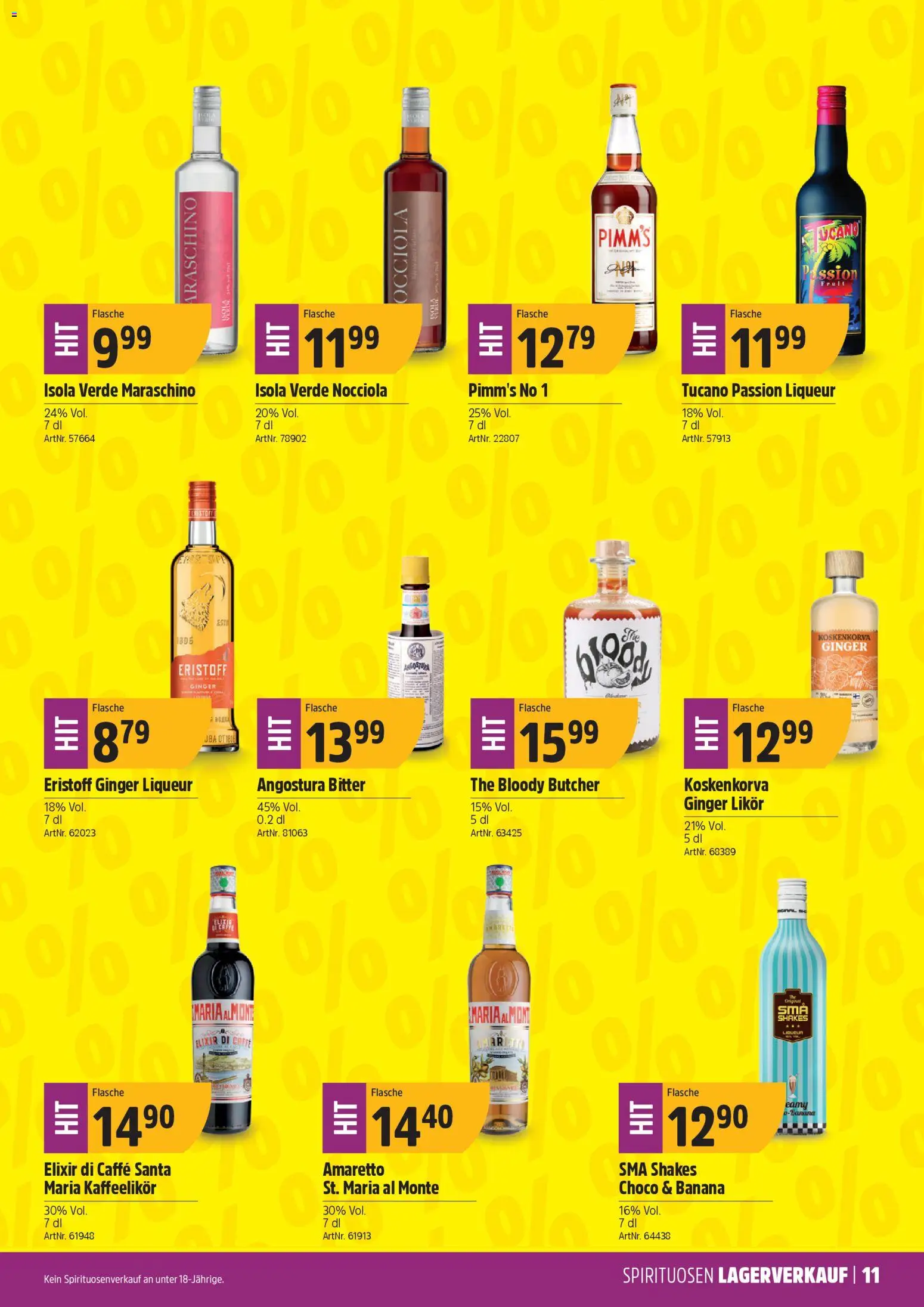 TopCC Aktionen Spirituosen – gültig ab 26.01.2026 | Seite: 11 | Produkte: Likör