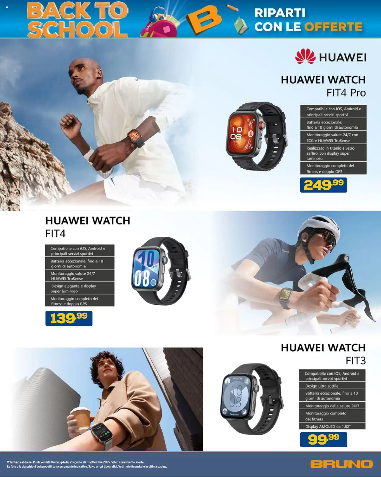 Volantino BRUNO del 21.08.2025 | Pagina: 15 | Prodotti: Huawei, Batteria