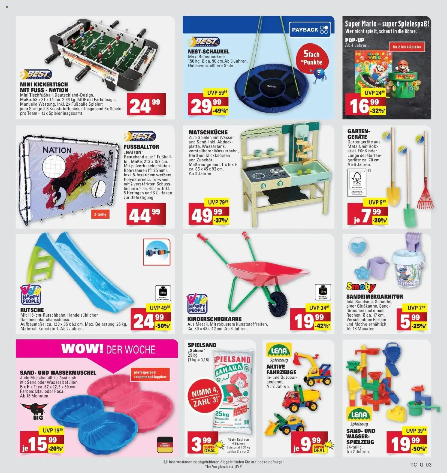 E center Prospekt Göppingen	 – gültig ab 29.03.2026 | Seite: 39 | Produkte: Herd, Fußball, Wasser