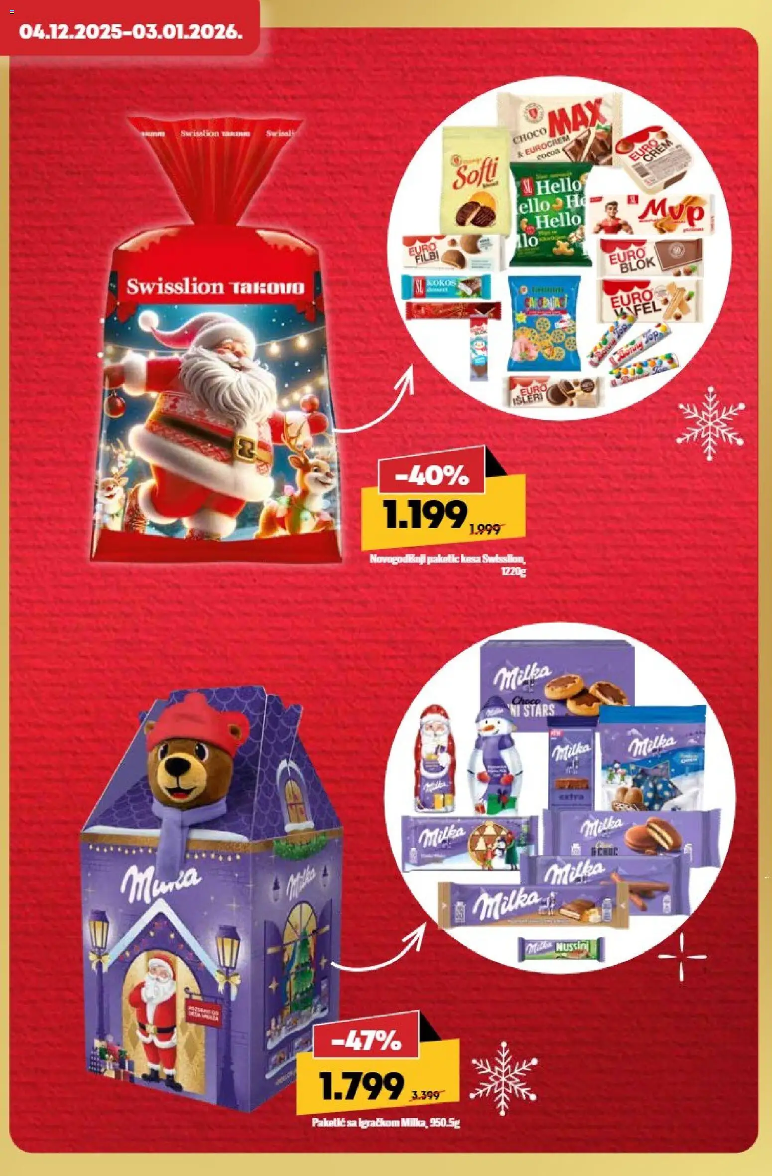 Maxi katalog - važi od 22.12.2025 | Strana: 25 | Proizvode: Milka, Eurocrem