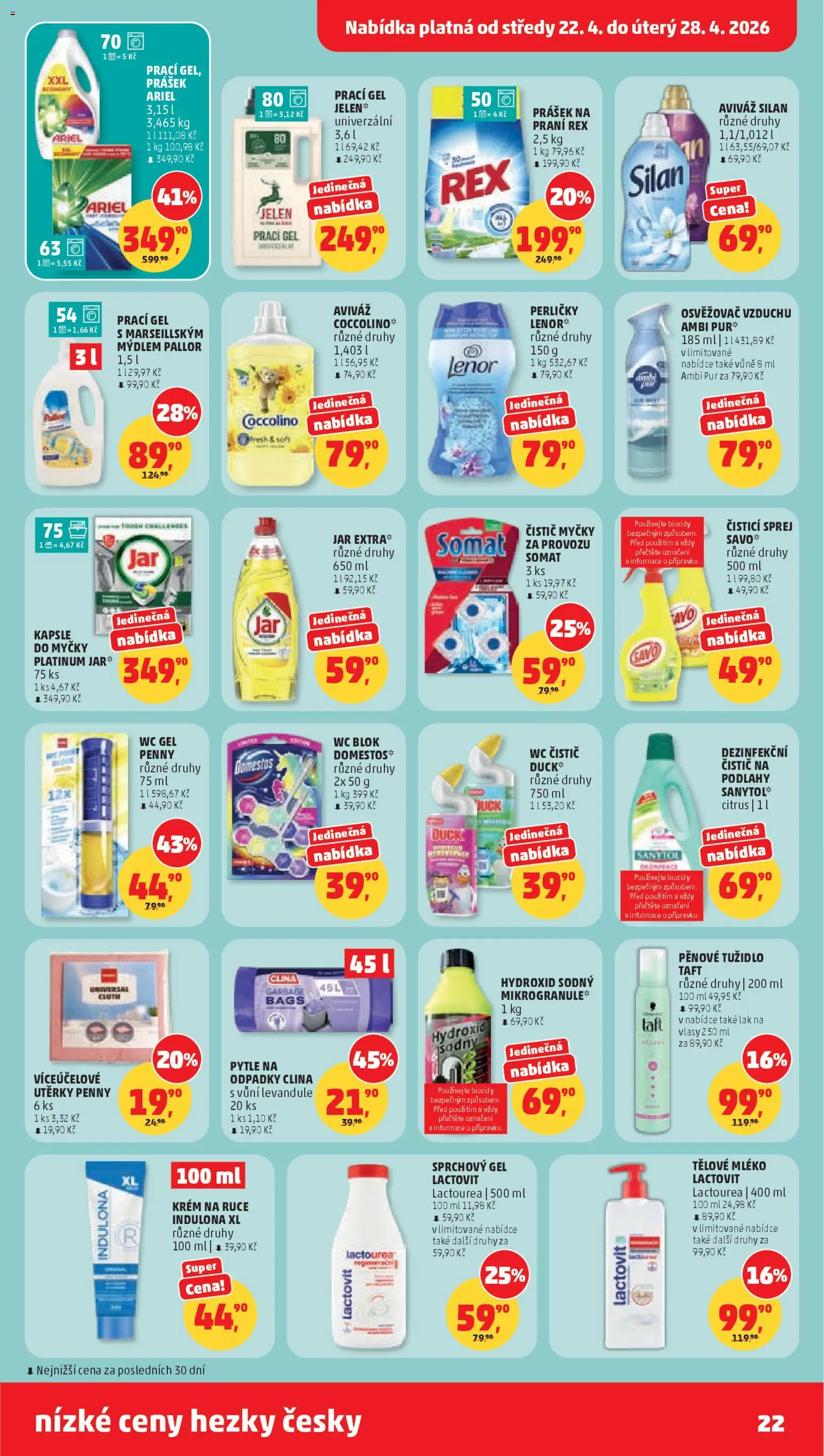 Penny Market leták od 22.04.2026 | Strana: 22