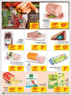 Tuš katalog akcije – veljaven od 12.11.2025 | Stran: 4 | Izdelki: Pršut, Mortadela, Slanina, Jajca