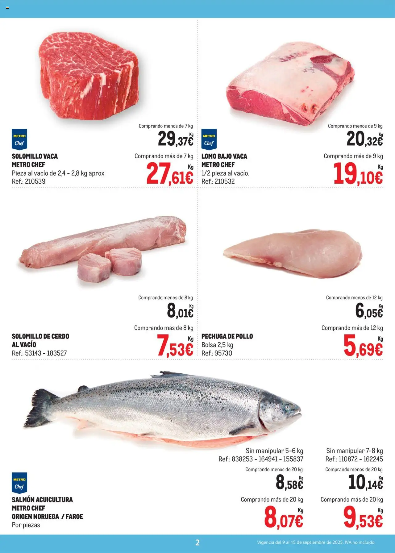 Makro - Imprescindibles Cataluña │ válido desde el 09.09.2025 | Página: 2 | Productos: Solomillo de cerdo, Cerdo, Bolsa