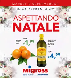Anteprima del volantino Migross Market e Supermercati catalogo valido a partire dal 04.12.2025