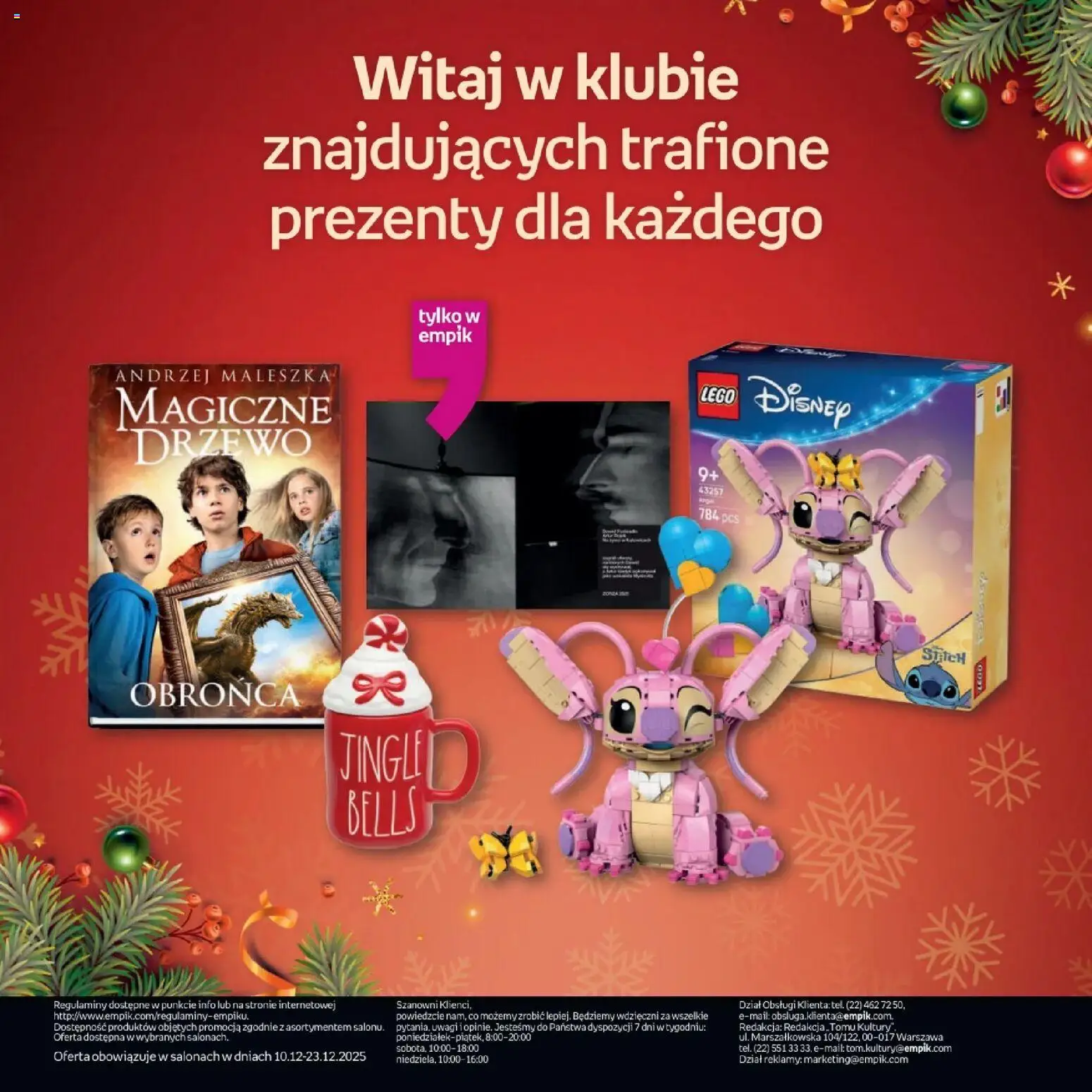 Empik promocje - Witaj w klubie znajdujących trafione prezenty dla każdego od 10.12.2025 | Strona: 76 | Produkty: Lego
