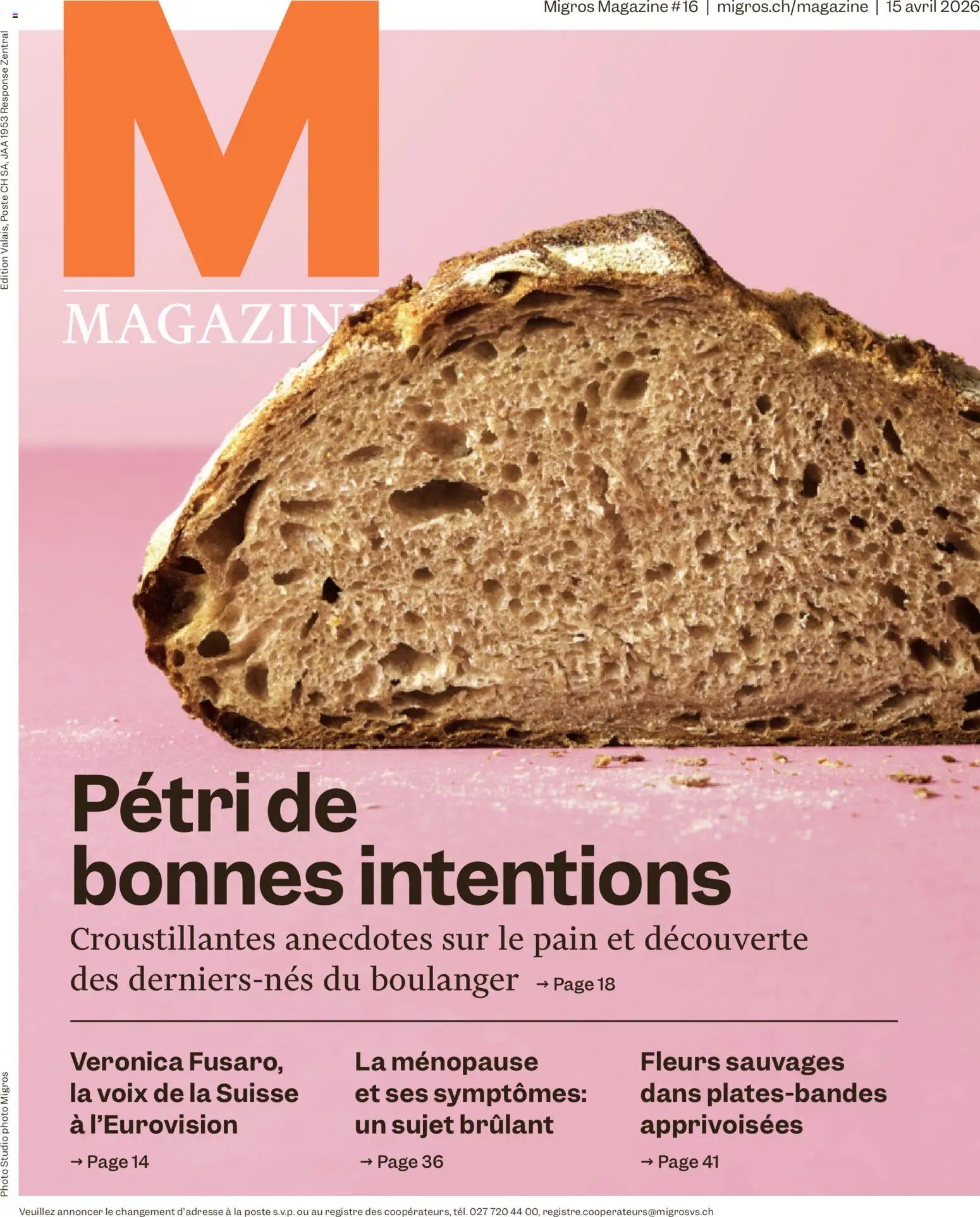 Migros aktionen Magazin FR – gültig ab 14.04.2026 | Seite: 1