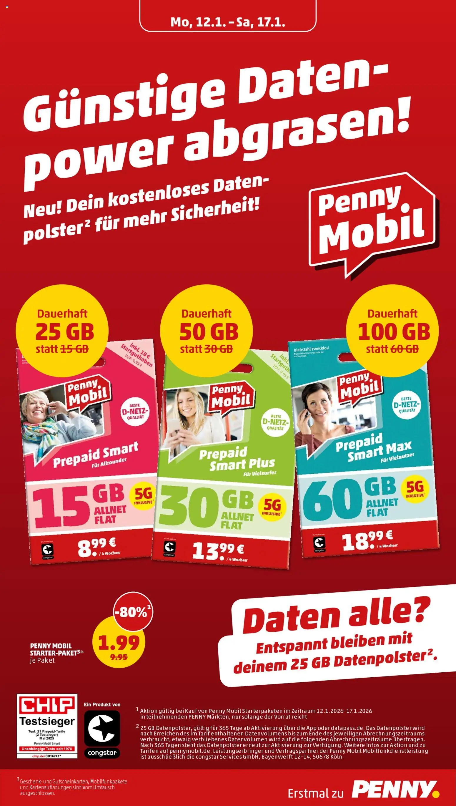 Penny Prospekt 	 – gültig ab 12.01.2026 | Seite: 25