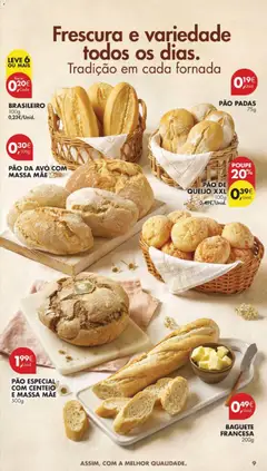 Pré-visualização PÃO DE QUEIJO XXL, 100g válido de 10.03.2026 | Página: 11