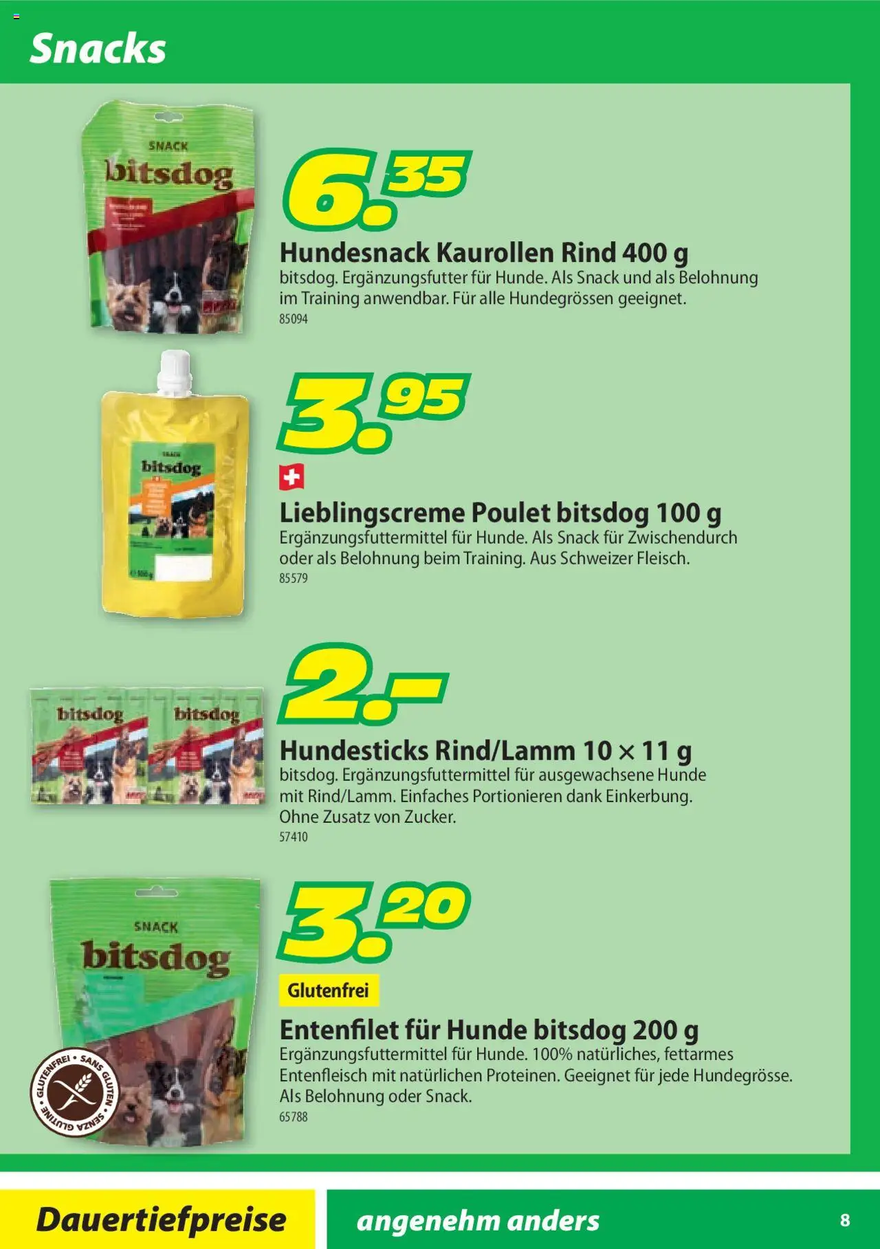 Landi Aktionen bitsdog ab 02.01.2025 | Seite: 8