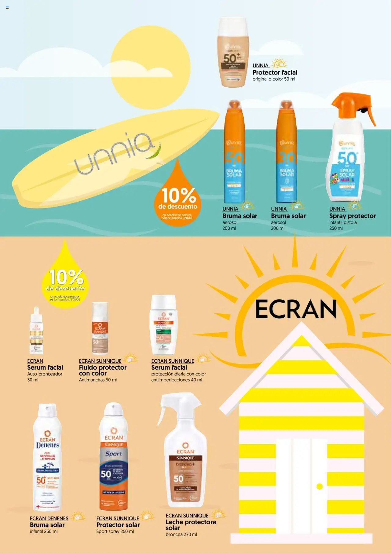 Hiper Usera folleto │ válido desde el 11.06.2025 | Página: 3 | Productos: Spray solar, Protector solar, Sérum, Leche