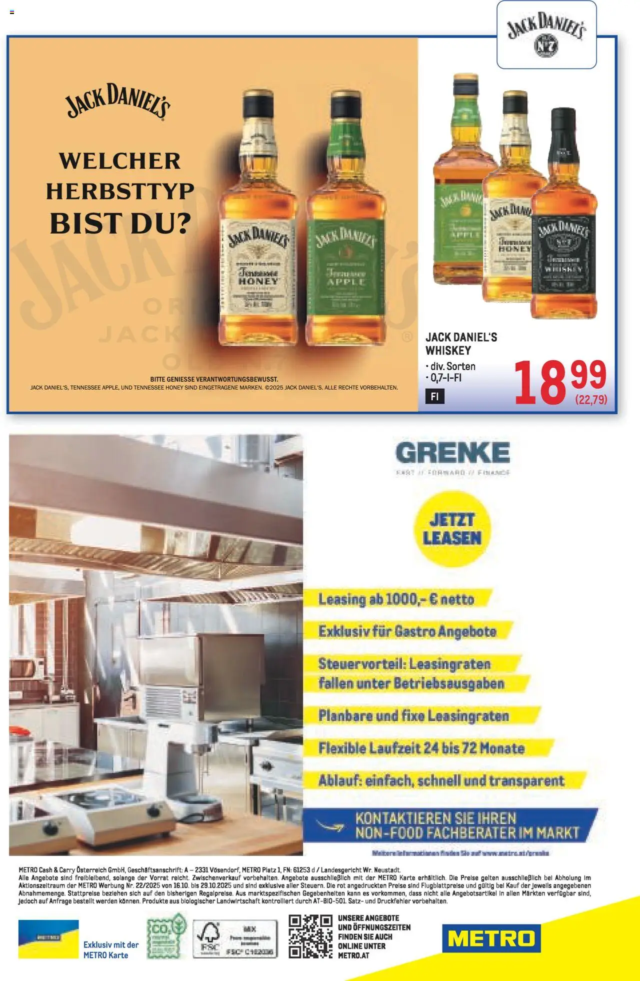 Metro - METRO AT - Starke Marken gültig ab 16.10.2025 | Seite: 36 | Produkte: Whiskey, Apple