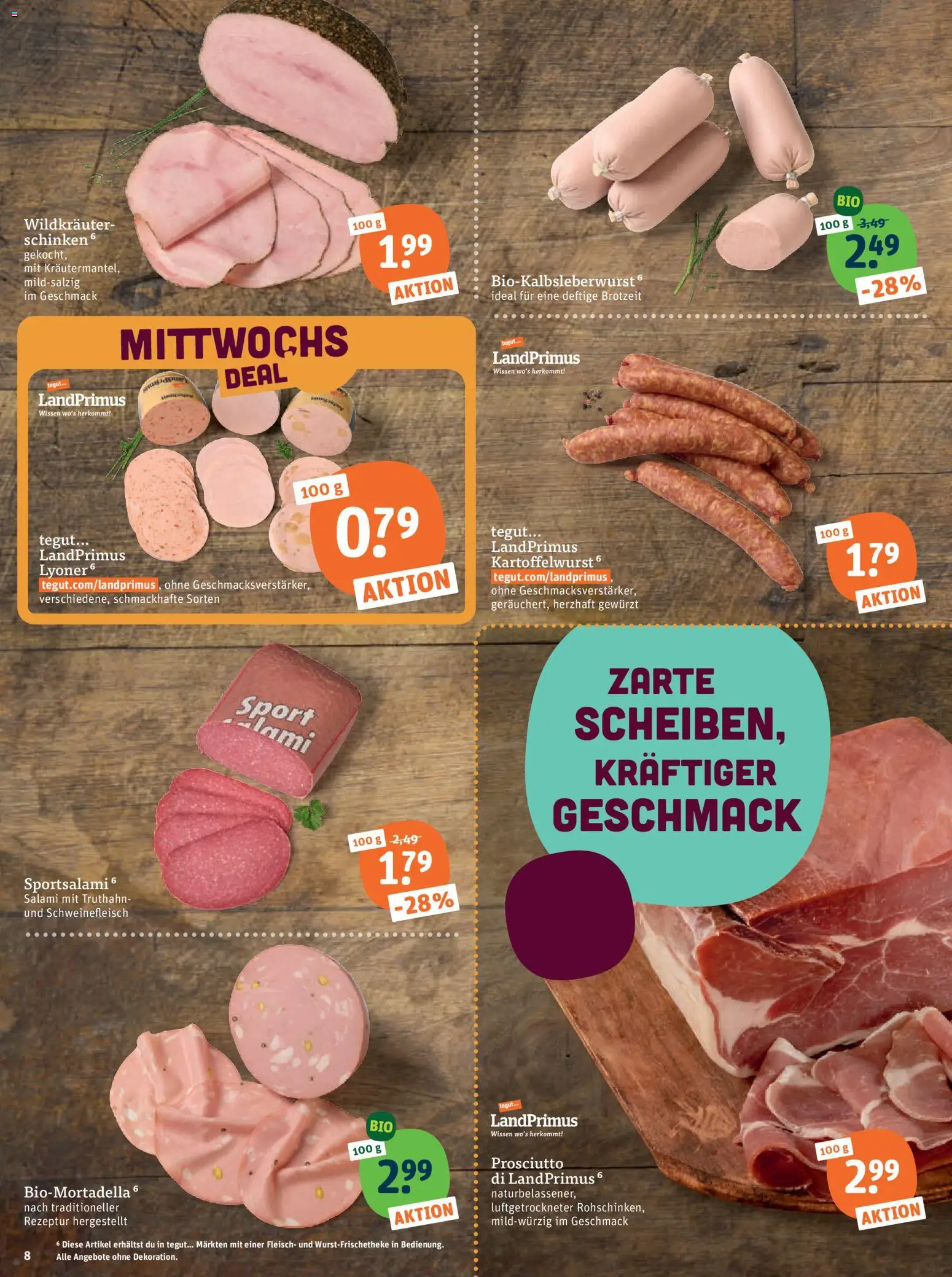 Tegut Prospekt – gültig ab 16.01.2026 | Seite: 10 | Produkte: Salami, Schinken, Schweinefleisch, Fleisch