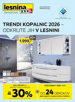 XXXL Lesnina katalog akcije – veljaven od 02.02.2026