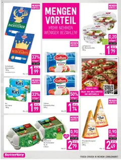 Sutterlüty Flugblatt gültig ab 17.07.2025 | Seite: 14 | Produkte: Sahne, Salat, Eier