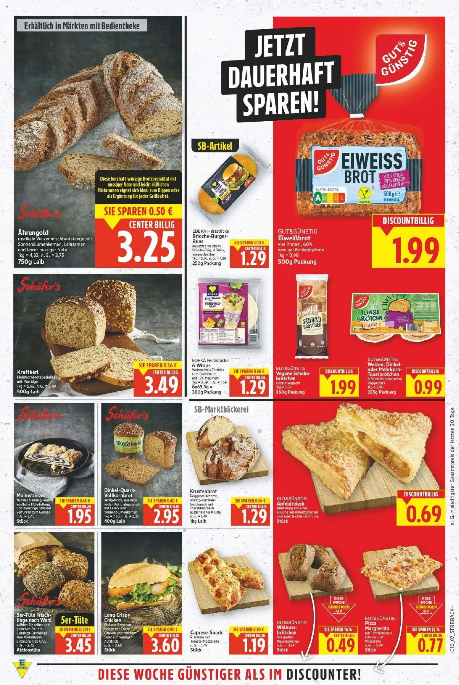 E center Prospekt Strausberg	 – gültig ab 02.03.2026 | Seite: 7 | Produkte: Quark, Toast, Apple, Edamer