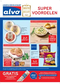 Alvo folder - Voorbeeld van een folder van Alvo, geldig van 13.08.2025