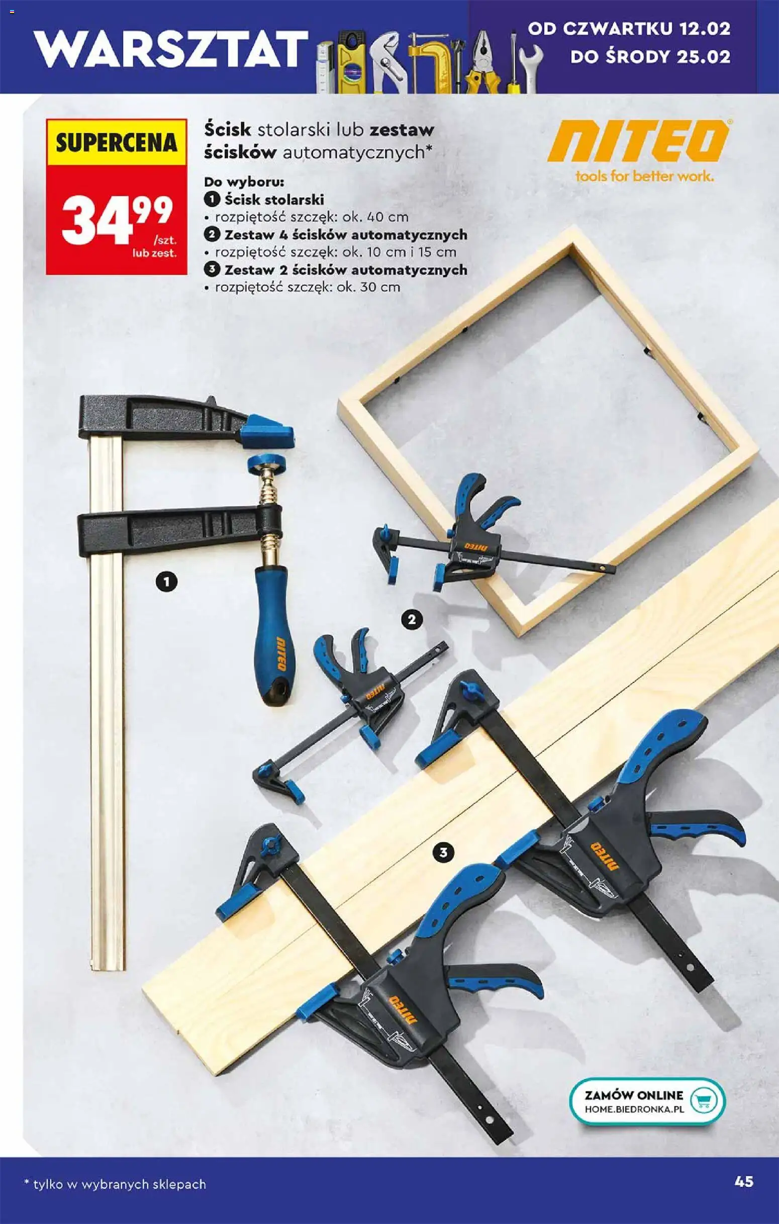 Biedronka gazetka - Hity i inspiracje od 07.02.2026 | Strona: 45