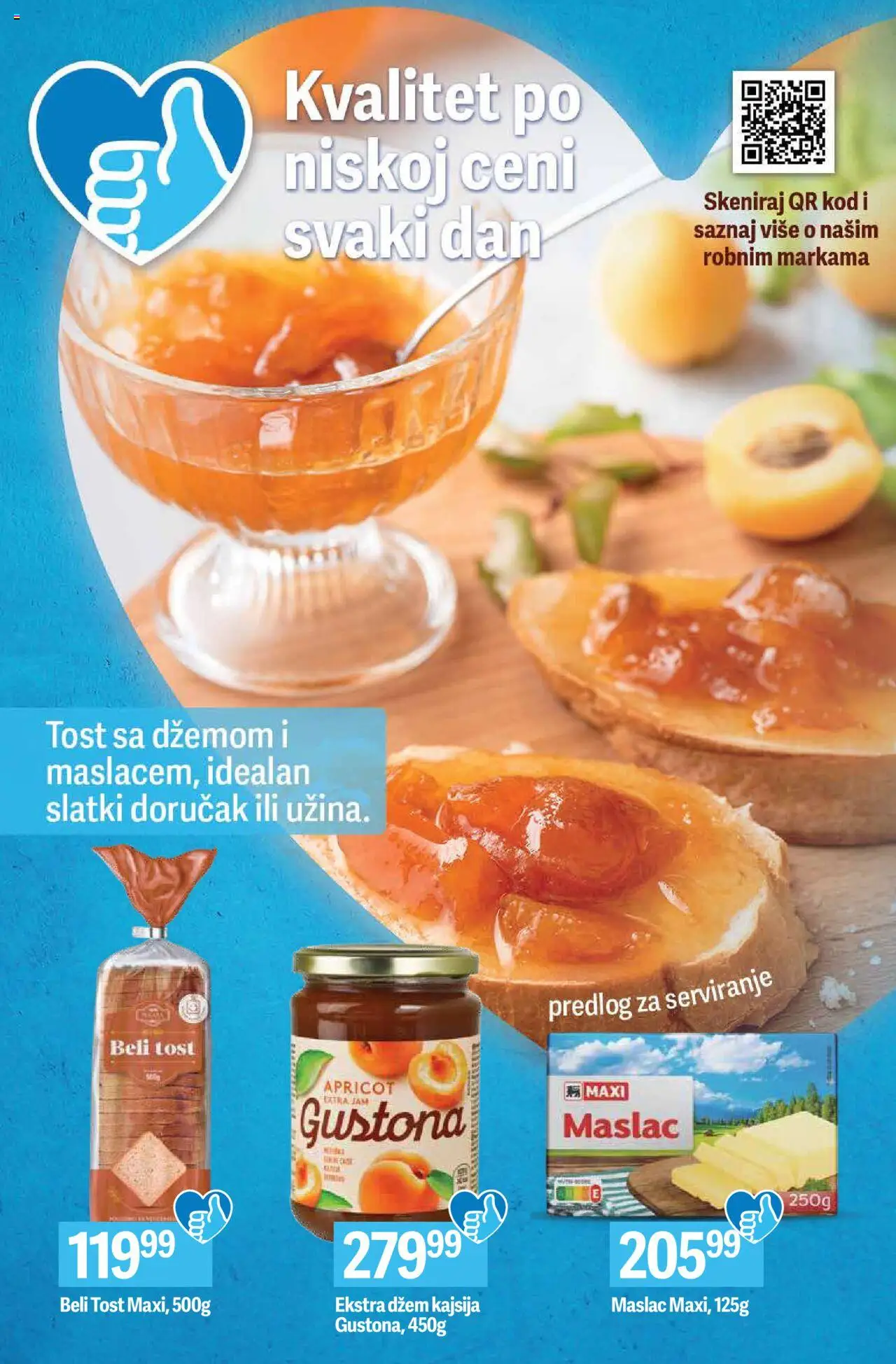 Tempo katalog - važi od 14.08.2025 | Strana: 10 | Proizvode: Maslac, Dzem, Kajsija