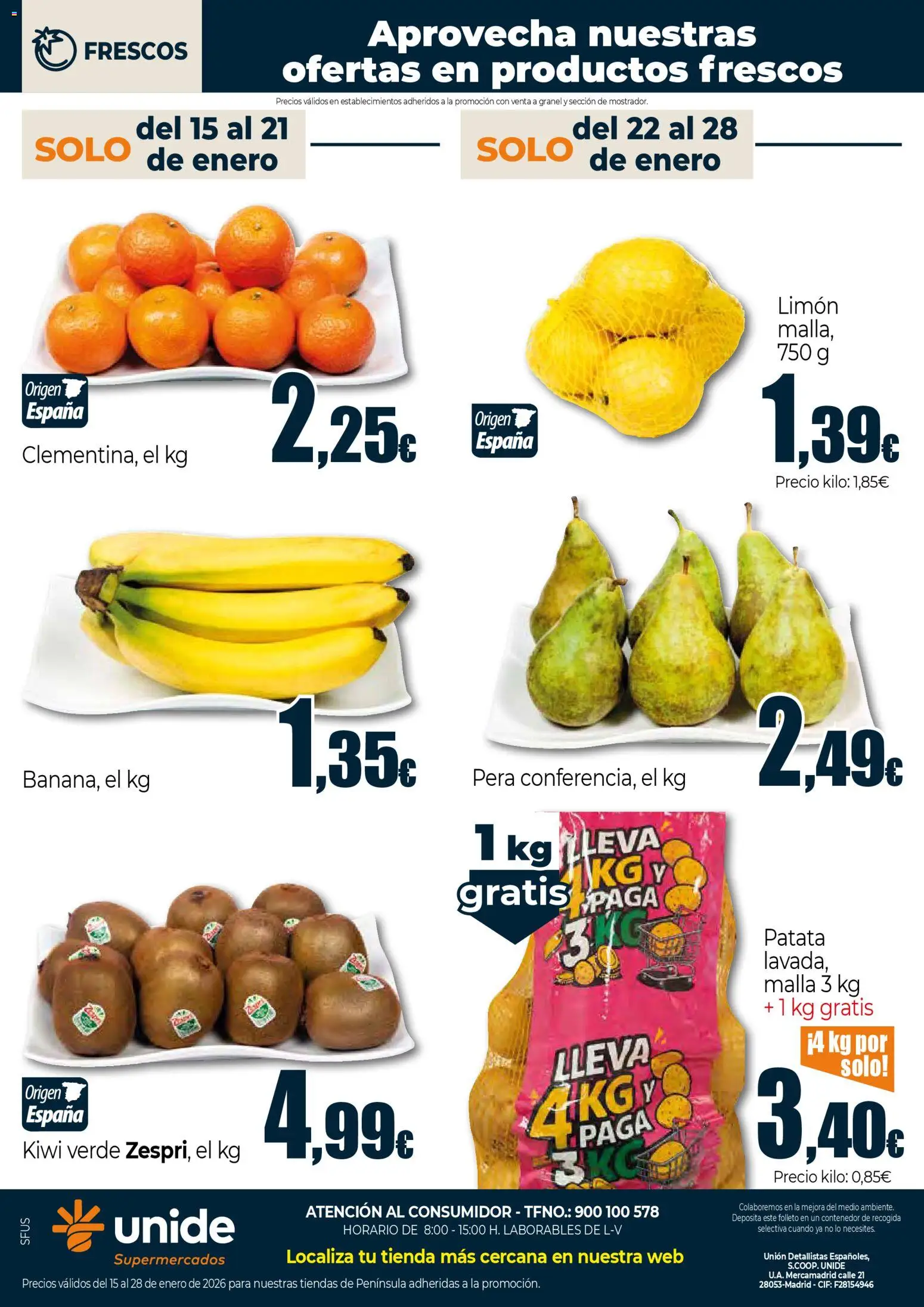 Unide -  Supermercados │ válido desde el 15.01.2026 | Página: 4 | Productos: Kiwi