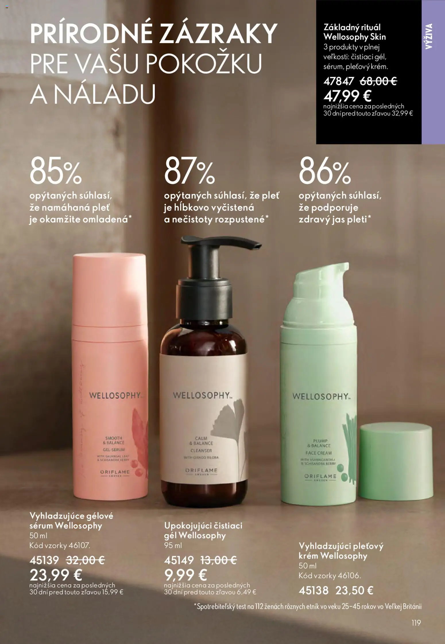 Nové Oriflame akcie – leták je platný od 06.05.2026 | Strana: 119 | Produkty: Krém