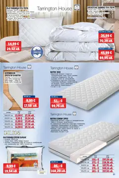 Преглед на METRO брошура - Комфортен дом - Офертите са валидни от 02.01.2026 | Страница: 21 | Продукти: Протектор за матрак, Памук, Възглавница, Подложка