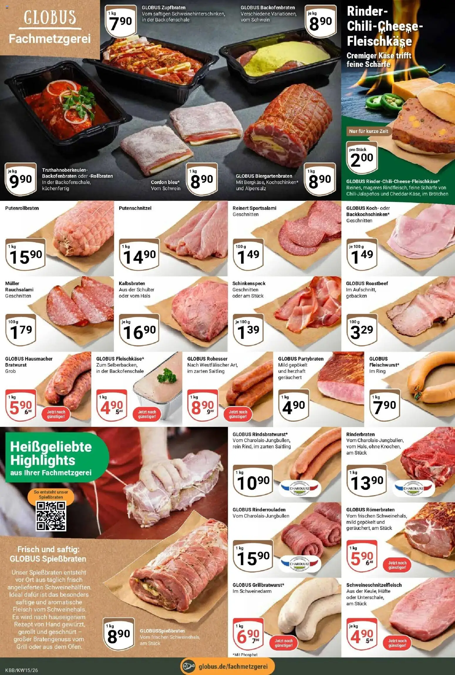 Globus prospekt Koblenz-Bubenheim	 – gültig ab 07.04.2026 | Seite: 6 | Produkte: Grill, Roastbeef, Putenschnitzel, Fleisch